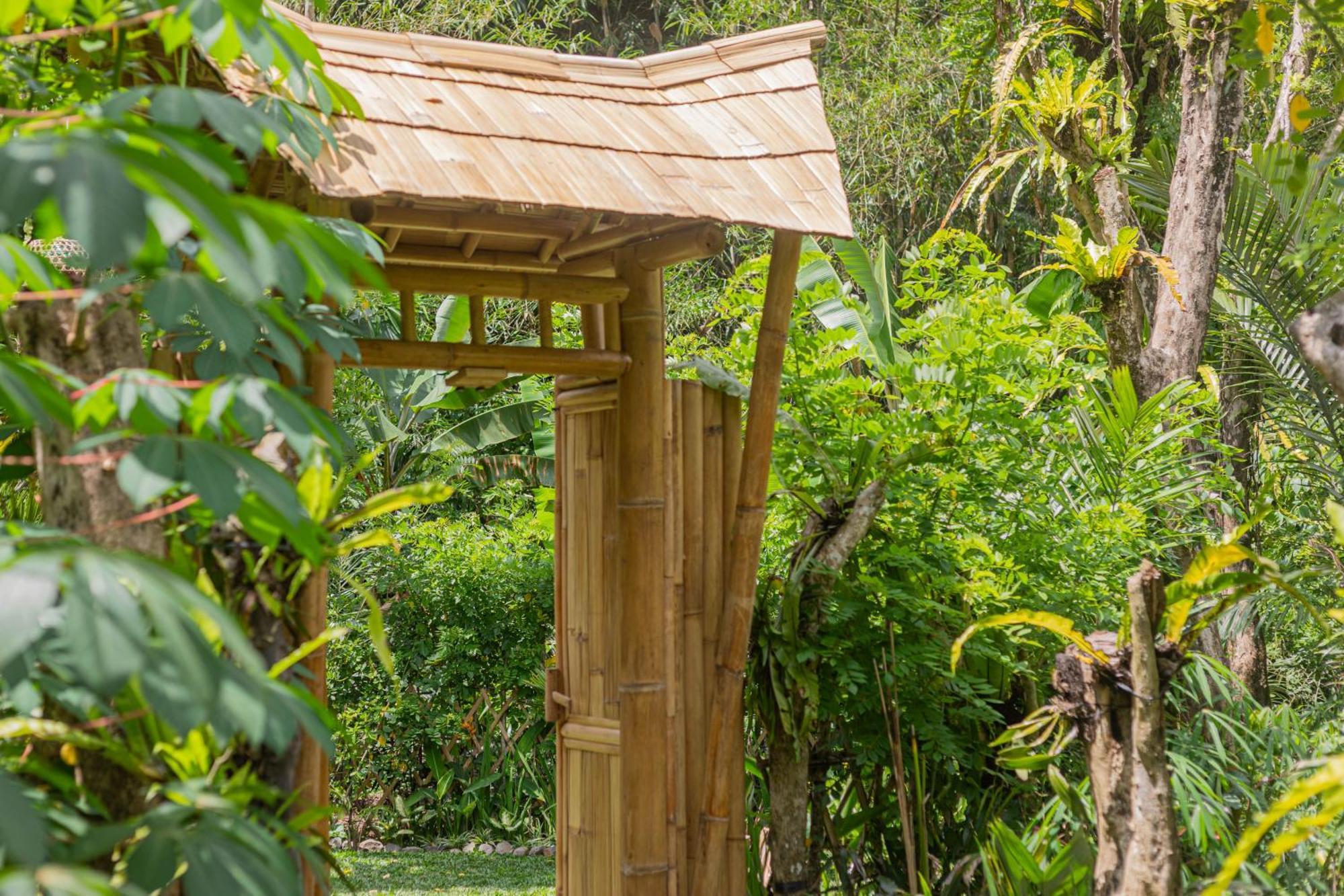 Arcada Bali Bamboo House Villa Sidemen  Eksteriør bilde
