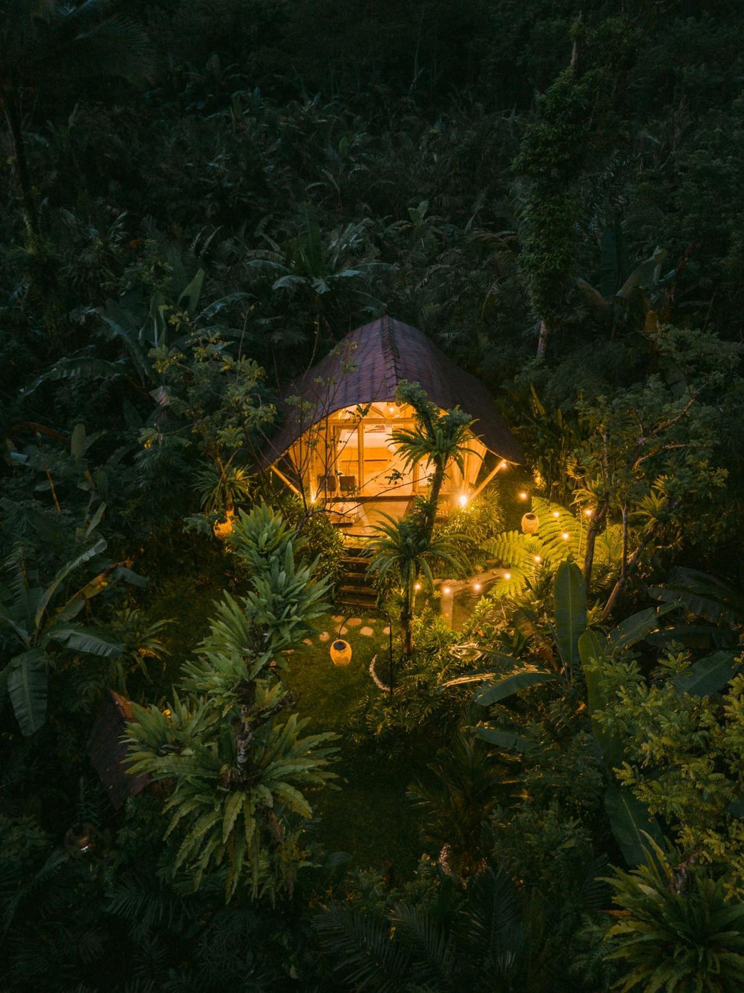Arcada Bali Bamboo House Villa Sidemen  Eksteriør bilde