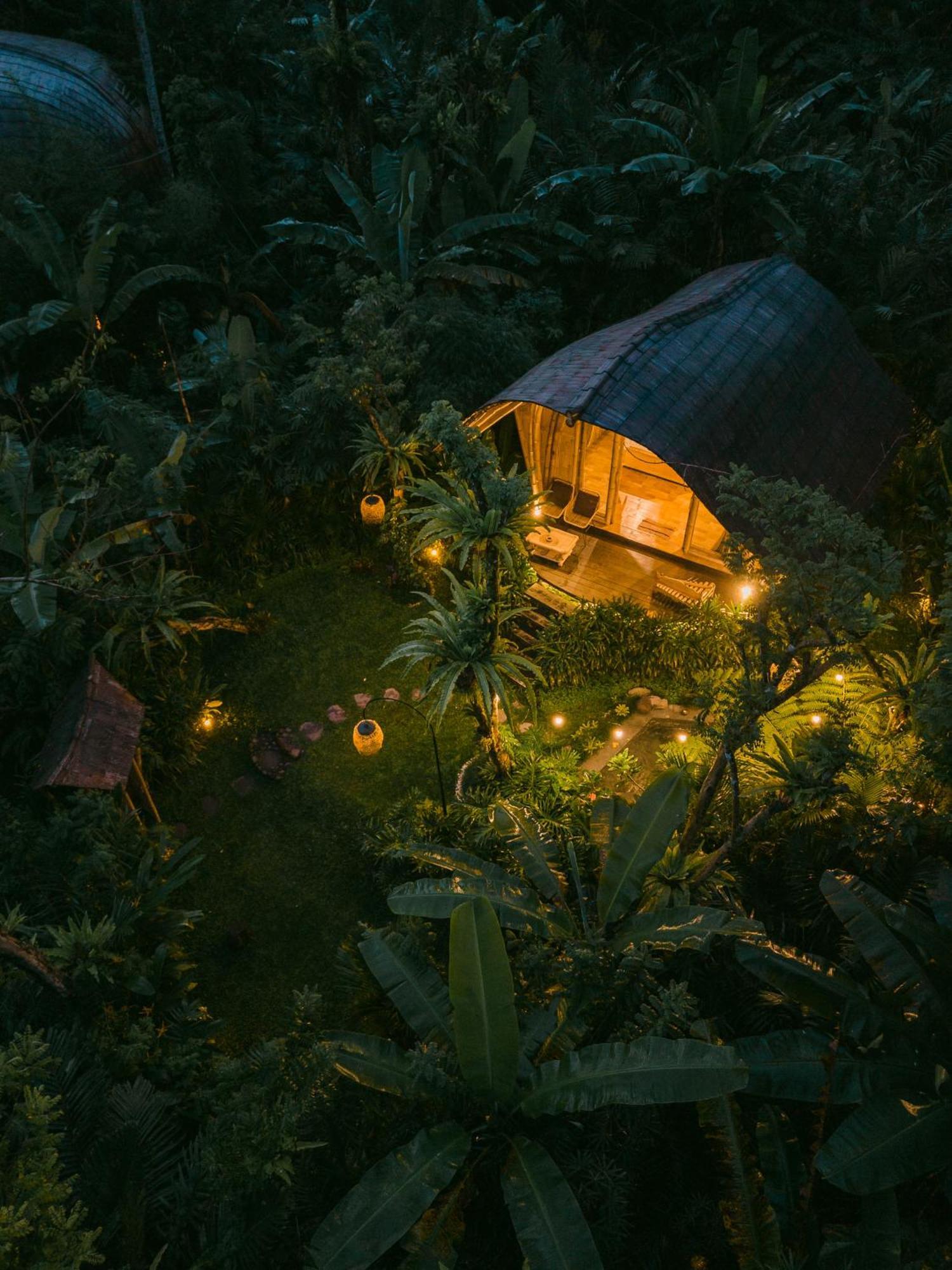 Arcada Bali Bamboo House Villa Sidemen  Eksteriør bilde