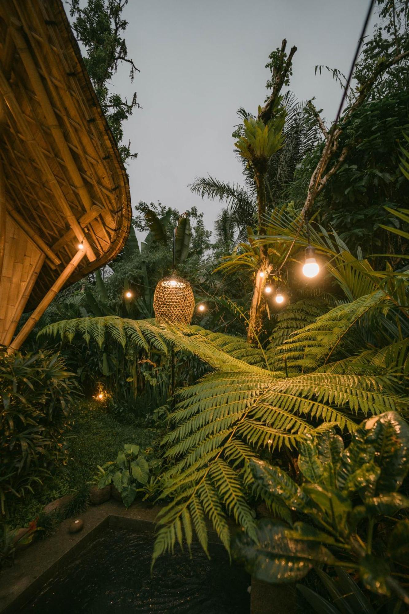 Arcada Bali Bamboo House Villa Sidemen  Eksteriør bilde