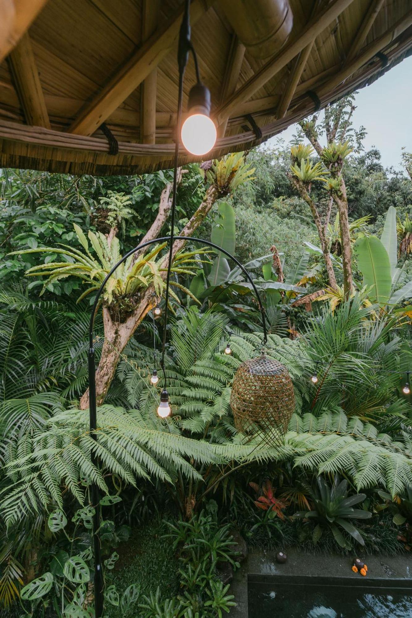 Arcada Bali Bamboo House Villa Sidemen  Eksteriør bilde