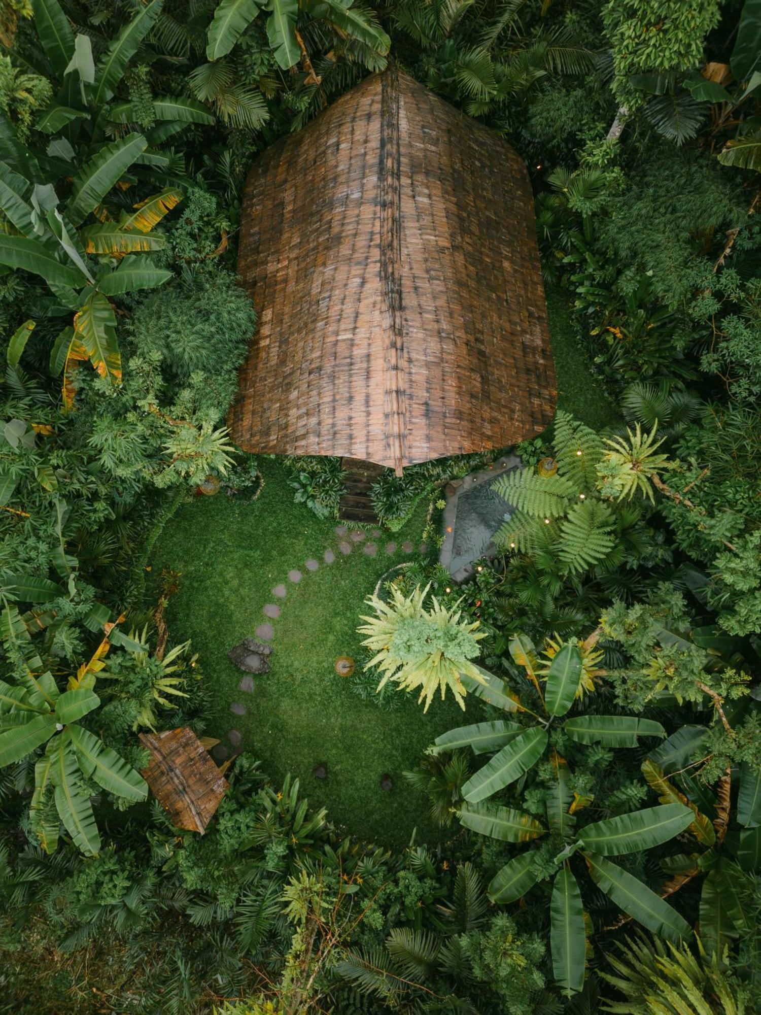 Arcada Bali Bamboo House Villa Sidemen  Eksteriør bilde