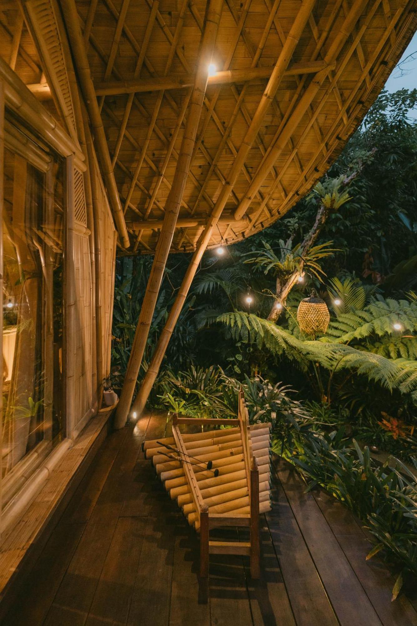 Arcada Bali Bamboo House Villa Sidemen  Eksteriør bilde