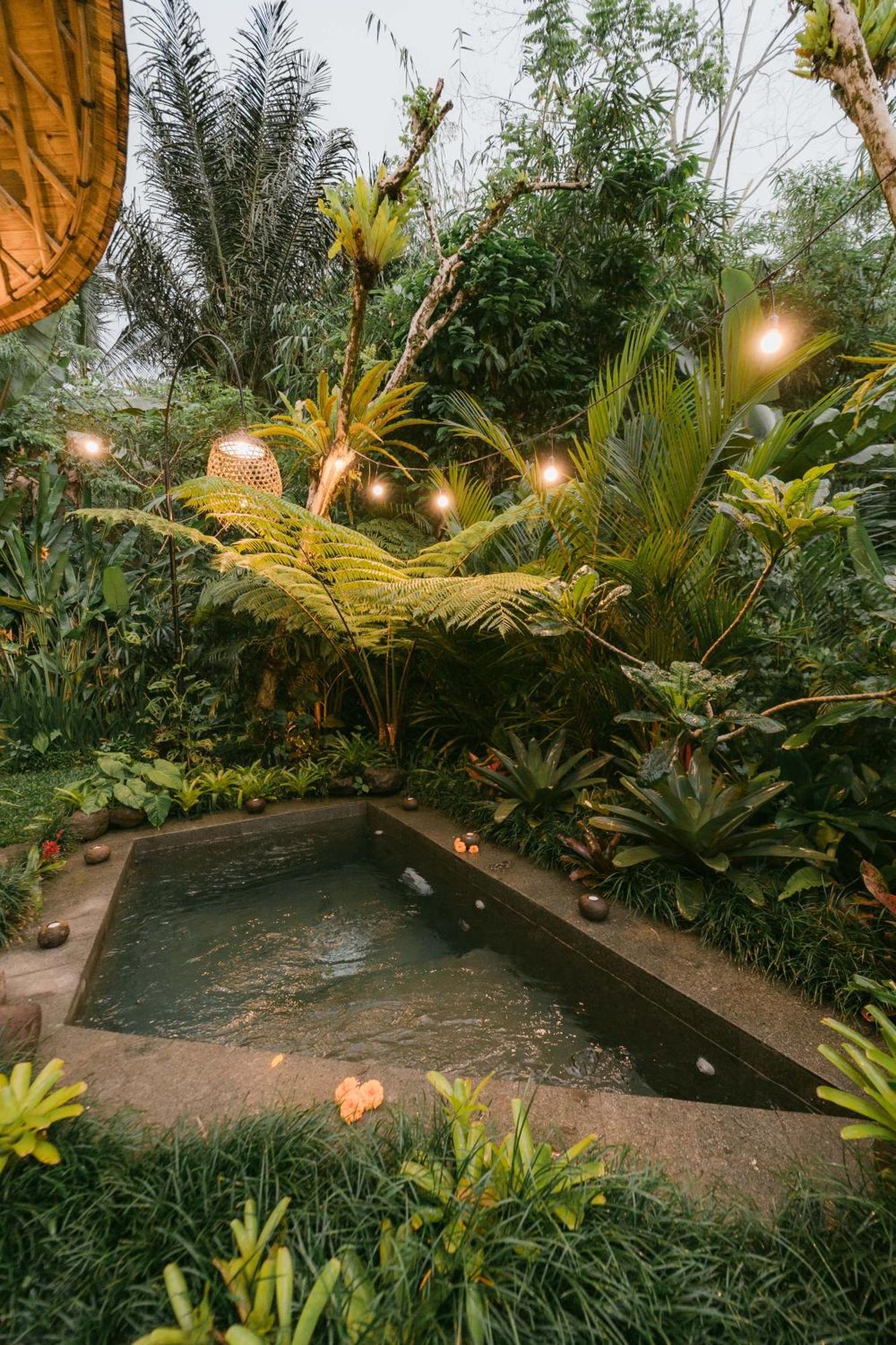 Arcada Bali Bamboo House Villa Sidemen  Eksteriør bilde