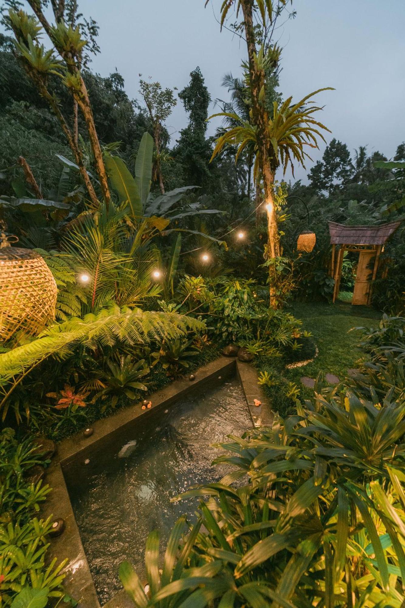 Arcada Bali Bamboo House Villa Sidemen  Eksteriør bilde