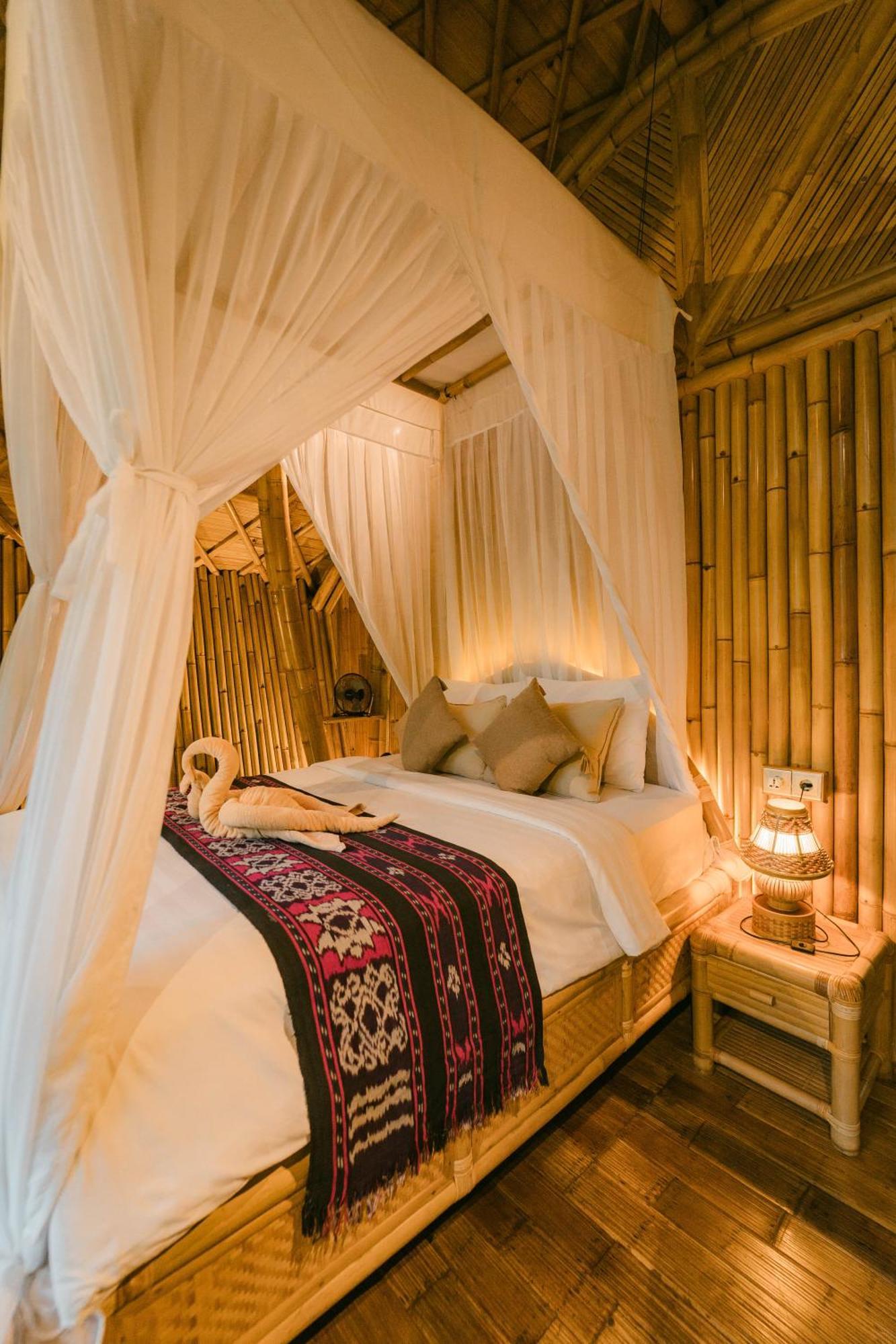 Arcada Bali Bamboo House Villa Sidemen  Eksteriør bilde
